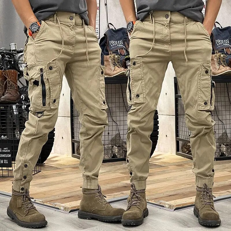 Calça masculina estilo militar