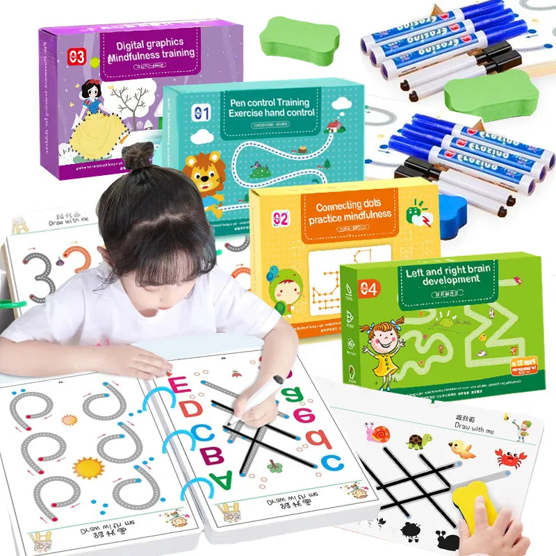 Brinquedo Educativo - Coordenação Motora com caneta